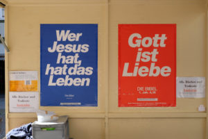 Bibel Büchertisch Duderstadt Plakat