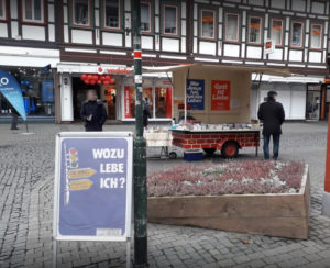 Bibel Büchertisch Northeim Anhänger